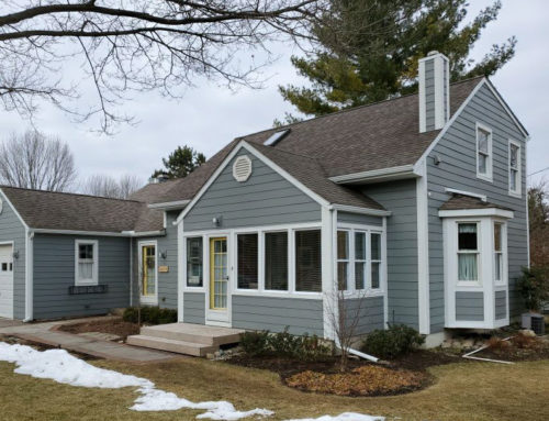 James Hardie Siding Winter Install in Fraser Michigan