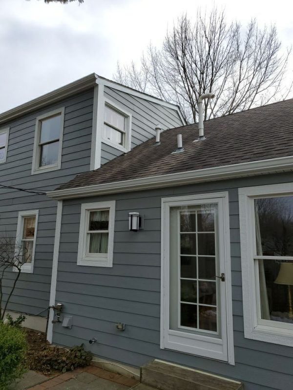James Hardie Siding Winter Install in Fraser Michigan Martino Home