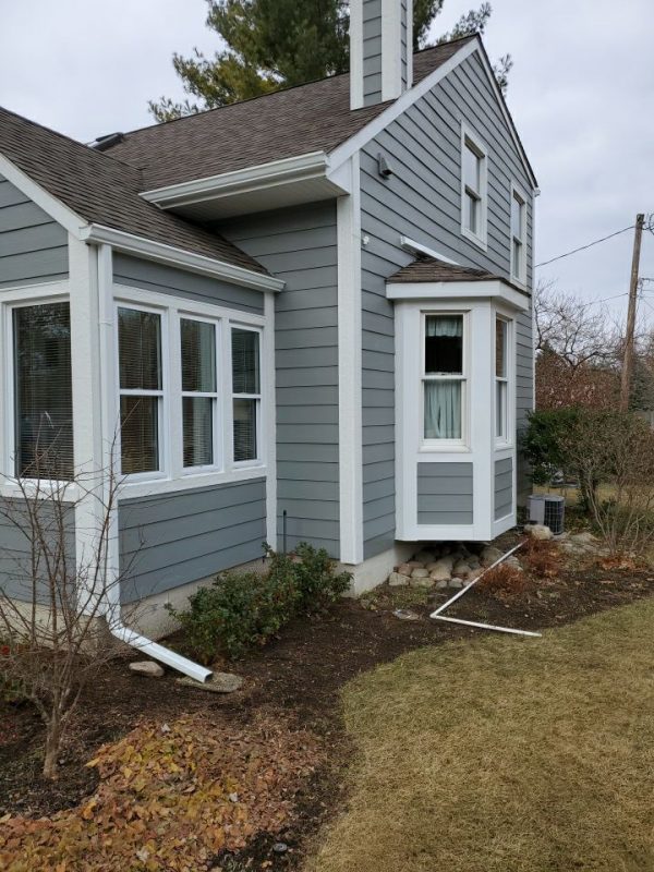 James Hardie Siding Winter Install in Fraser Michigan Martino Home