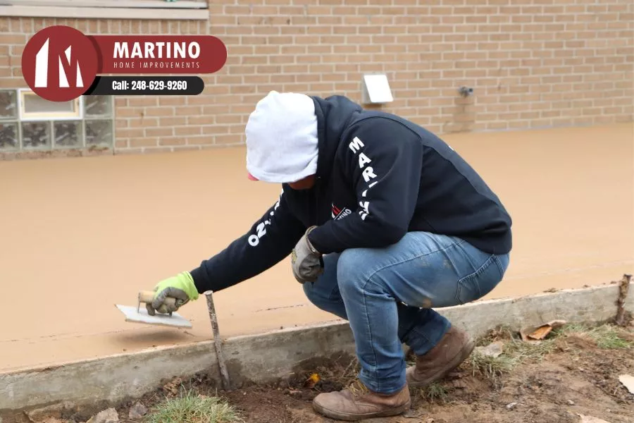 Madison Heights Michigan Concrete Installation